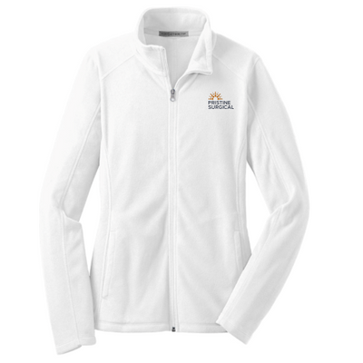 PristineSurgical - Port Authority Ladies Microfleece Jacket - White