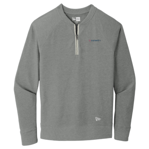 CurrentHR - New Era Men's Sueded Cotton Blend 1/4-Zip Pullover