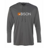 29Bison B-Core Mens Long Sleeve Hooded T-Shirt