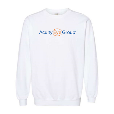 AcuityEyeGroup - Pigment-Dyed Crewneck Sweatshirt - Printed