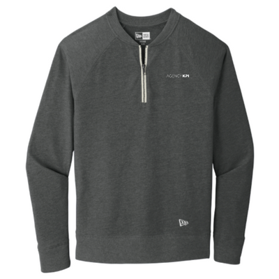 AgencyKPI - New Era Sueded Cotton Blend 1/4-Zip Pullover