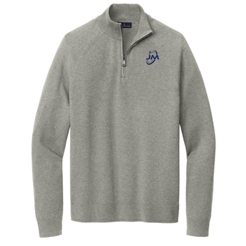 J-MACK - Brooks Brothers Cotton Stretch 1/4 Zip Sweater v1
