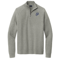 J-MACK - Brooks Brothers Cotton Stretch 1/4 Zip Sweater v1