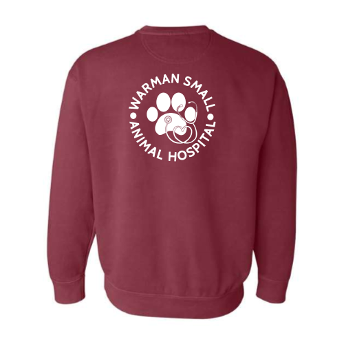 WarmanSmall - Pigment-Dyed Crewneck Sweatshirt
