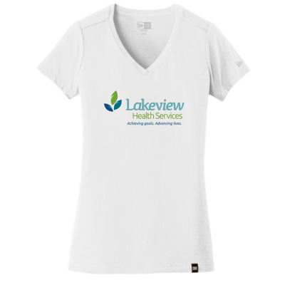 LakeviewHealthServicesInc - Era Ladies Heritage Blend V-Neck Tee
