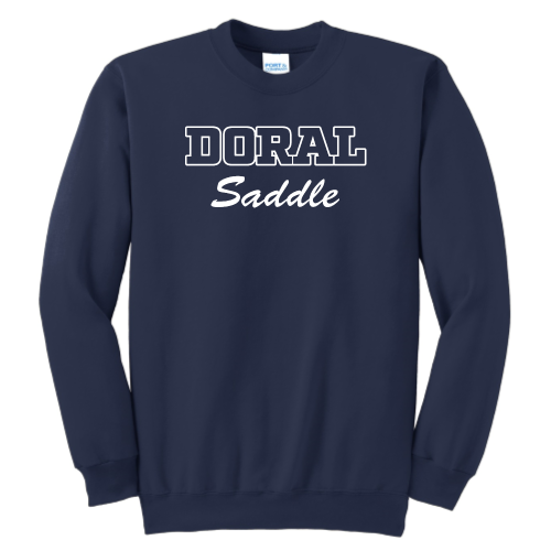 DoralSaddle 1.3 Port & Company Ultimate Crewneck Sweatshirt