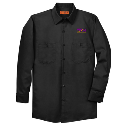 VersAbilityResources - Embroidered - Red Kap Long Size Long Sleeve Industrial Work Shirt