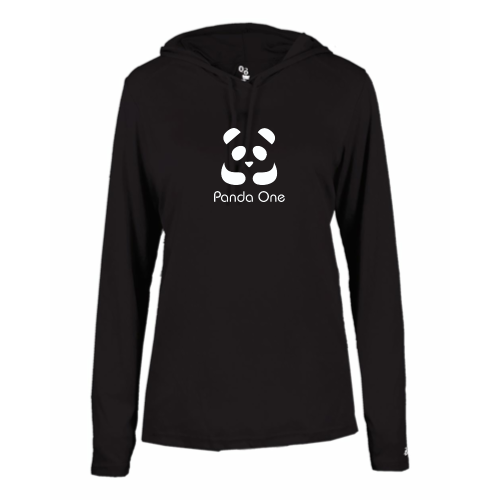 Panda One - B-Core L/S Women's Hood Tee