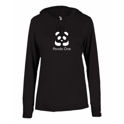 Panda One - B-Core L/S Women's Hood Tee