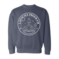 LaunchX - Comfort Colors Pigment-Dyed Crewneck Sweatshirt