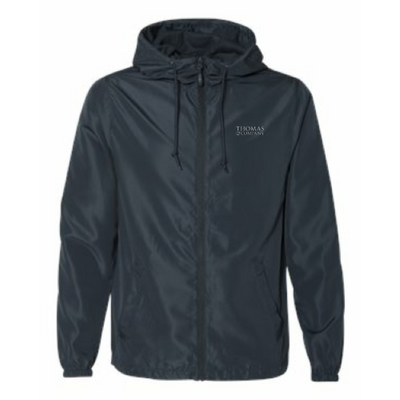 ThomasCompany - Independent Trading Lightweight Windbreaker Full-Zip