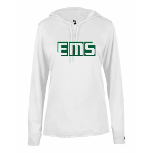 EMS - B-Core L/S Women's Hood Tee
