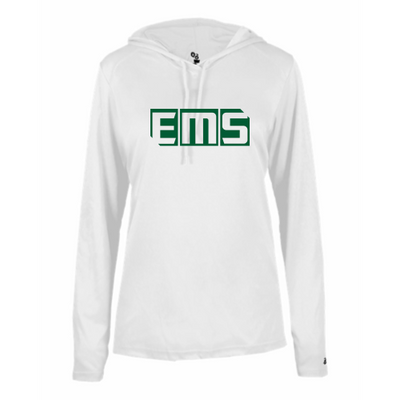EMS - B-Core L/S Women's Hood Tee