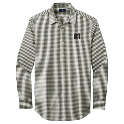 McDermittConsulting -  Brooks Brothers - Men's Tech Stretch Pattern Shirt