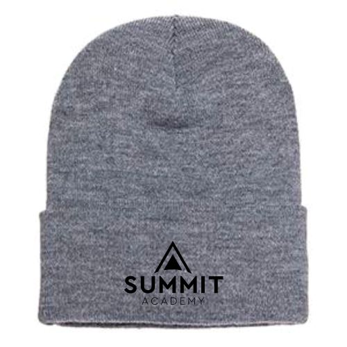 SummitAcademy Cuffed Knit Beanie Yupoong
