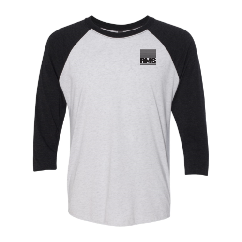RMS - Next Level Unisex Tri-Blend 3/4-Sleeve Raglan Tee