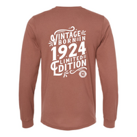 FerrisCoffee - Bella Canvas - 3501 - Vintage Born LS