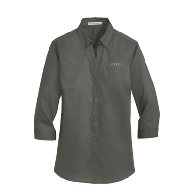 JesterFamilyChiropractic - Port Authority - Ladies Three-Quarter Sleeve Shirt