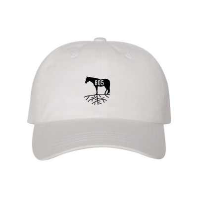 605roots - YP Classics - Dad Hat White