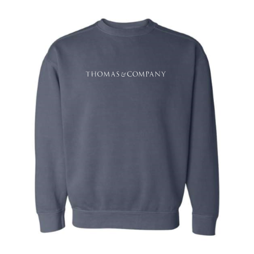 ThomasCompany - Comfort Colors Pigment-Dyed Crewneck Sweatshirt
