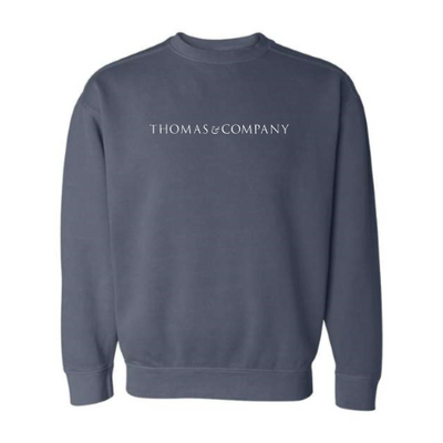 ThomasCompany - Comfort Colors Pigment-Dyed Crewneck Sweatshirt