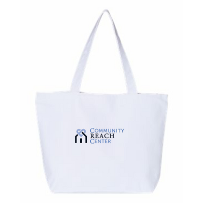CommunityReachCenter - 24.5L Canvas Zippered Tote v2