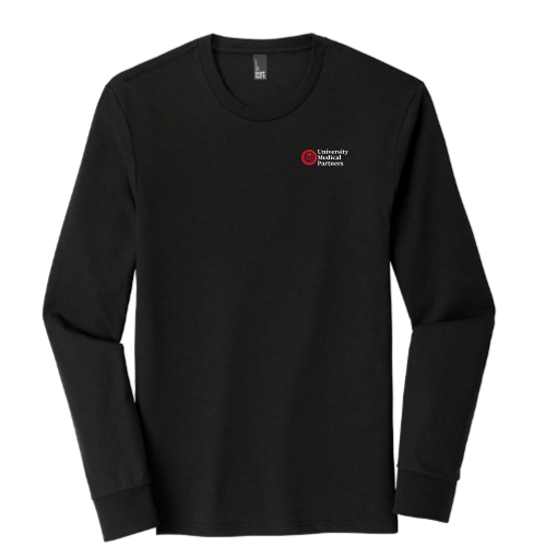 StanfordHealthCare - District Made Mens Perfect Tri Long Sleeve Crew Tee