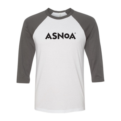Asnoa - BELLA+CANVAS Unisex 3/4-Sleeve Baseball Tee