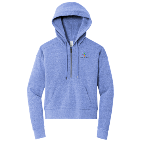 HopeServices - District Women's Perfect Tri Fleece 1/2-Zip Pullover