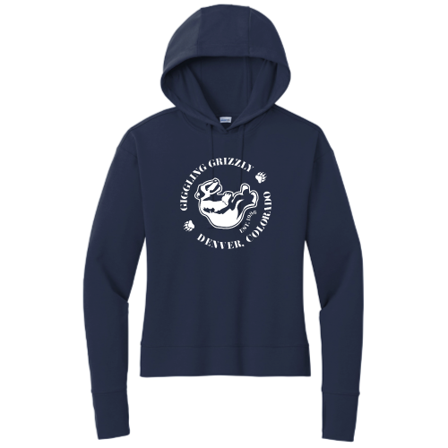 GigglingGrizzly - Sport-Tek Ladies Sport-Wick Flex Fleece Pullover Hoodie - v1