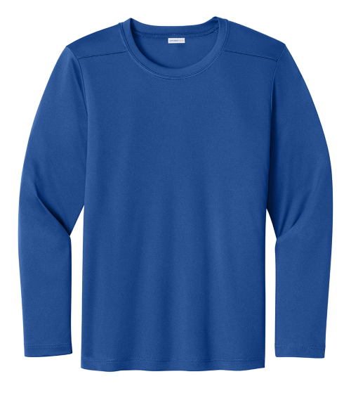 Sport-Tek Youth Posi-UV Pro Long Sleeve Tee YST420LS