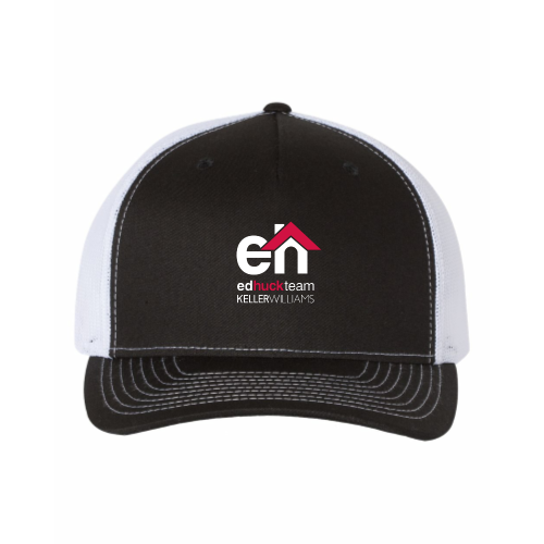 EdHuckTeam - Black Richardson Trucker Cap 112