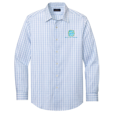 Scantron - Brooks Brothers Tech Stretch Patterned Shirt
