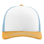 White Columbia Blue Yellow