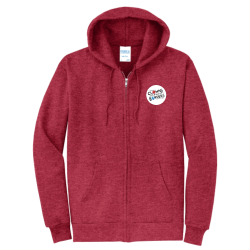 CWBTeam - Port & Company Classic Full-Zip Hooded Sweatshirt