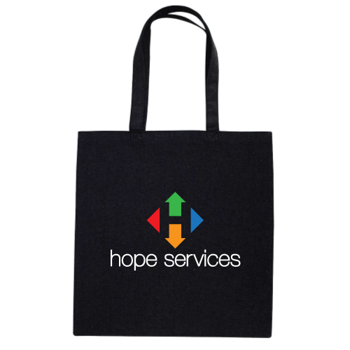 HopeServices - Midweight Recycled Tote Bag - v1