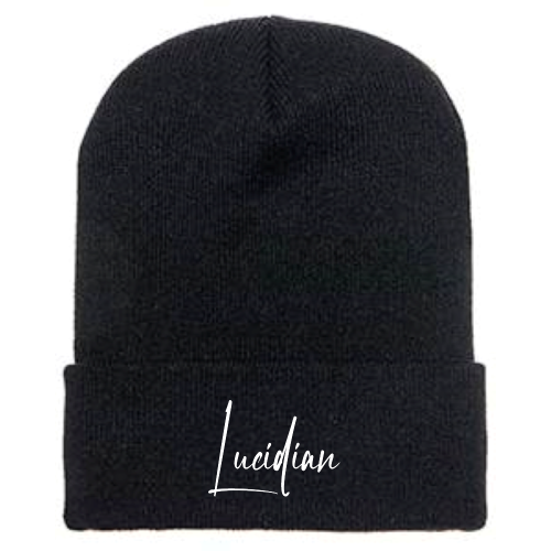 Lucid - Cuffed Knit Beanie ver2 White