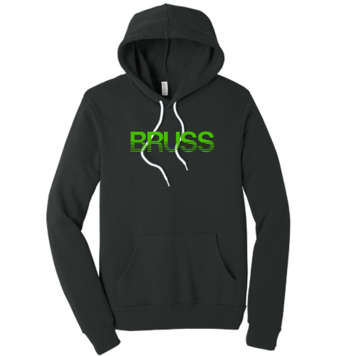 Bruss North America - Unisex Poly/Cotton Hooded Pullover Sweatshirt