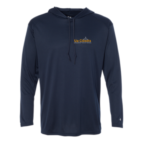 UpClosets - B-Core Long Sleeve Hooded T-Shirt