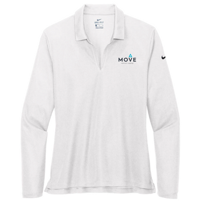 MOVE - Nike - Ladies Dri-FIT Long Sleeve Polo