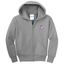 WillieBrownJr.MiddleSchool - Port & Company Youth Full-Zip Hooded Sweatshirt