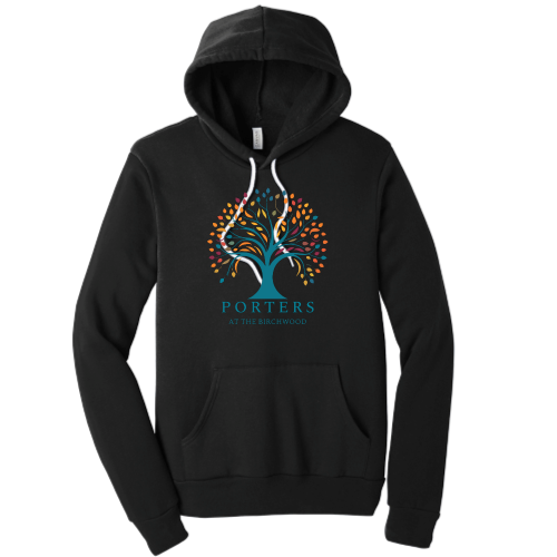 PortersAtTheBirchwood - Unisex Poly/Cotton Hooded Pullover Sweatshirt