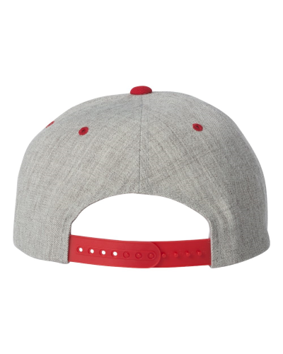 Heather Grey Red