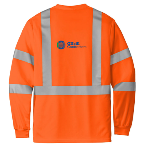 O'NeillContractors - CornerStone ANSI 107 Class 3 Mesh Long Sleeve Tee