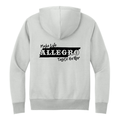 Allegro - District Perfect Weight Fleece Hoodie