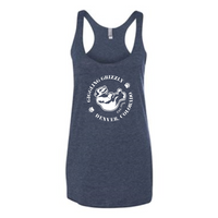 GigglingGrizzly - Next Level Apparel Women’s Tri-Blend Racerback Tank - v1