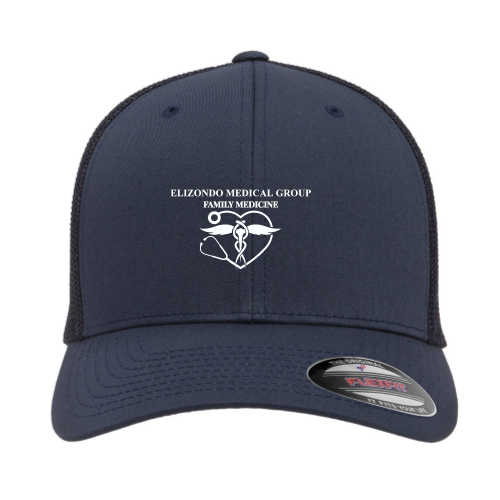 Elizondo MD - Adult 6-Panel Trucker Cap v1 Embroidery