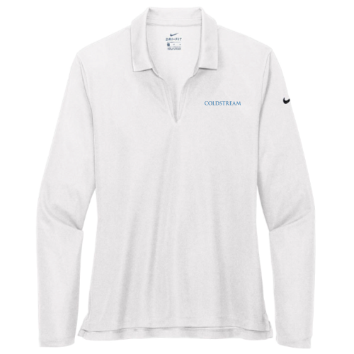 Coldstream - Nike Ladies Dri-FIT Long Sleeve Polo v1
