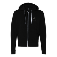 MBS - Unisex Sponge Fleece Full-Zip Hooded Sweatshirt