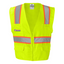 HomeRunPlumbing - Solid Front Safety Vest With Mesh Back